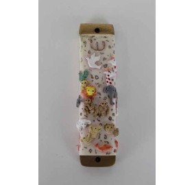 Mezuzah Noah's Ark / Pink