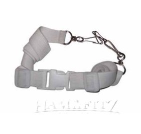 Adjustable Shabbos Belt - White