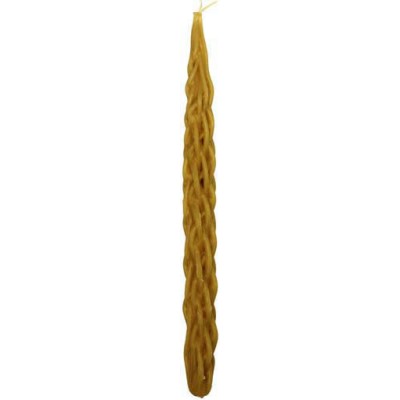 Safed Havdalah Candle Beeswax - Natural