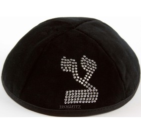 YARMULKAH WITH RHINESTONE 