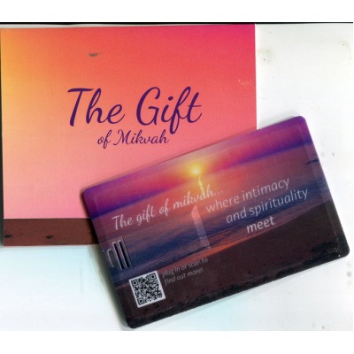 The Gift Of Mikvah USB