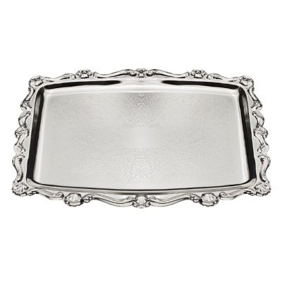 Tray Silverplated 19" X 13.5"