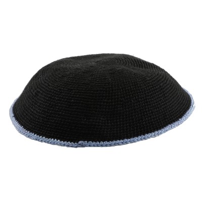 DMC Black Knit Blue Rim 18cm