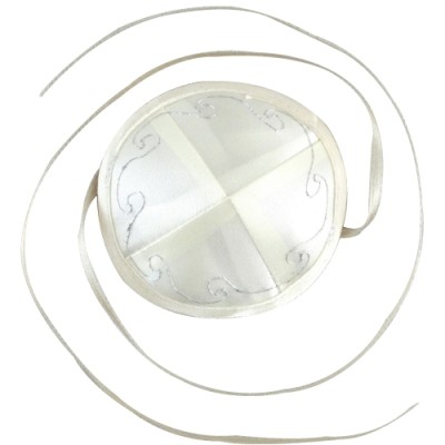 Kippah Baby Off-White - Satin