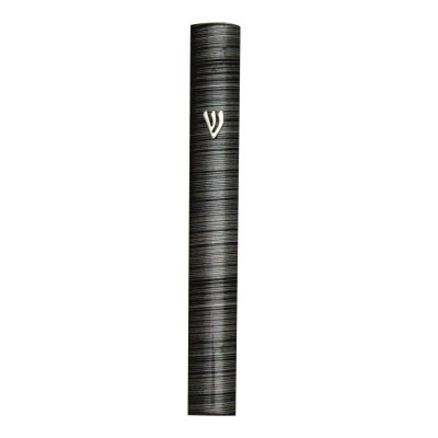 Mezuzah Cover 15Cm Grey Stripe