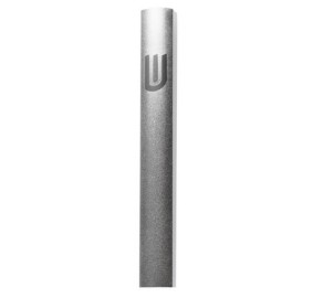Mezuzah Cover Aluminum Grey