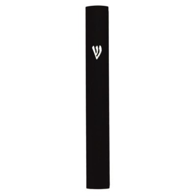 Mezuzah Case Aluminum Black