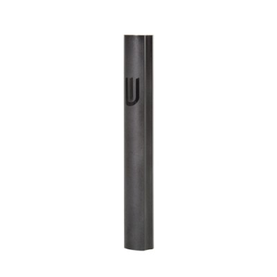 Mezuzah Cover Aluminum Black