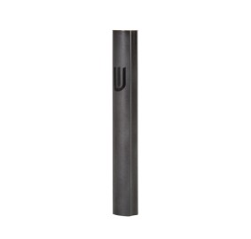 Mezuzah Cover Aluminum Black