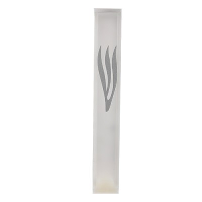 Mezuzah Case Lucite 12 cm