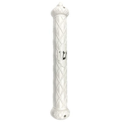 Mezuzah Cover White 12cm