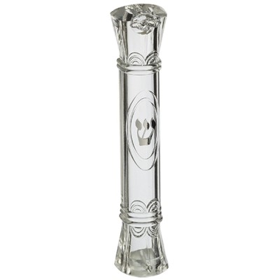 Mezuzah Cover Clear 12cm