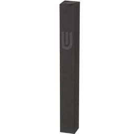 Mezuzah Cover Aluminum Black