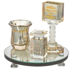 Havdalah Set Crystal 4 Pc