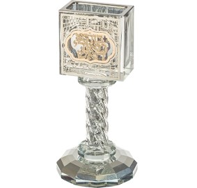 Havdalah Candle Holder Crystal