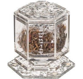 Besamim Holder Spice Box Lucite