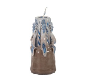 Havdalah Candle Carved