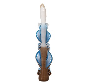 Carved Havdalah Candle - 21 cm