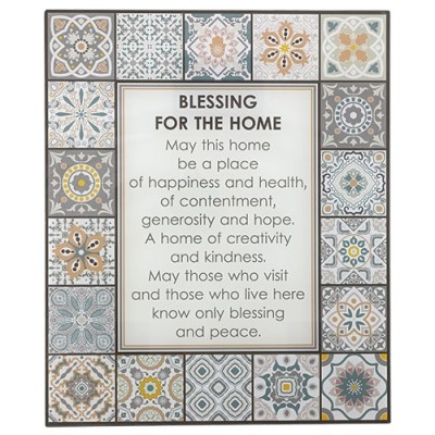 English Home Blessing - Glass 