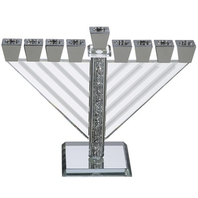 Crystal Menorah Rambam