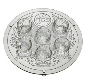 Glass Seder Plate