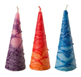 Colorful Havdalah Candle 