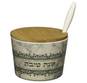 Bamboo Honey Dish Grey