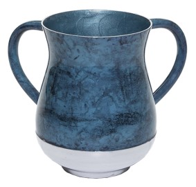 Wash Cup Blue Aluminum