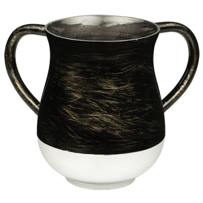 Wash Cup Aluminum Black