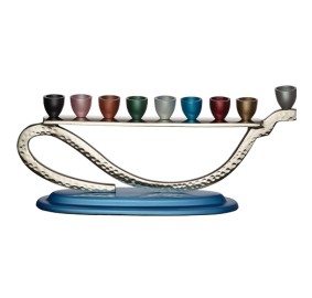 Menorah Aluminum Colorful Hamm