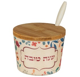 Bamboo Honey Dish Shana Tovah