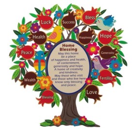 Home Blessing Tree English