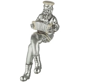 Accordion Player Figurine