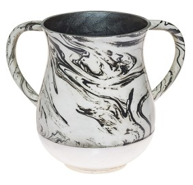 Wash Cup Aluminum Marbled