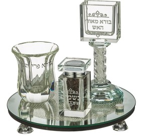 Havdalah Set Crystal 4 Pc