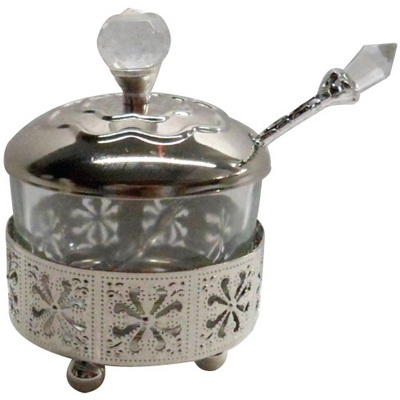 Honey Dish Filigree S/P