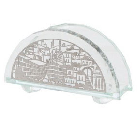 Napkin Holder Crystal Jerusale