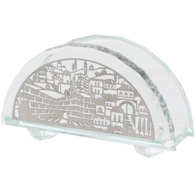 Napkin Holder Crystal Jerusale