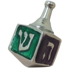 Aluminum Dreidel - Multi Color