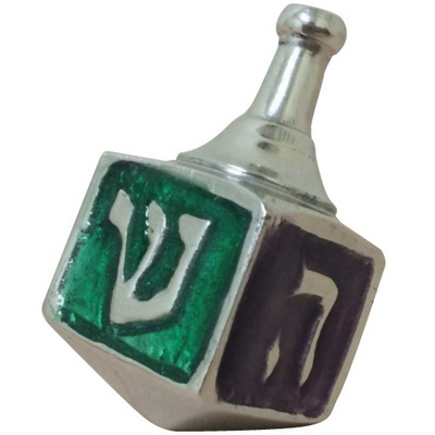 Aluminum Dreidel - Multi Color