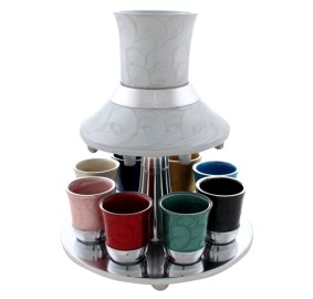 Kiddush Fountain Alunimum - Colorful