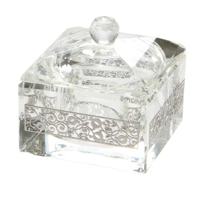 Honey Dish Crystal Square