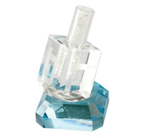 Crystal Dreidel 11 cm