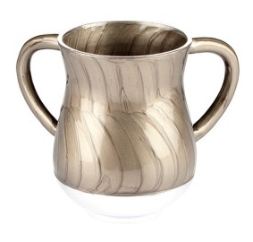 Aluminum Wash Cup - Elegant Taupe