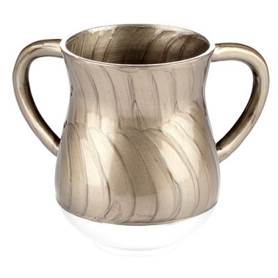 Aluminum Wash Cup - Elegant Taupe