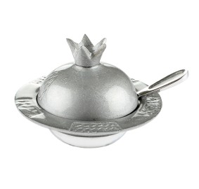 Honey Dish Aluminum Grey