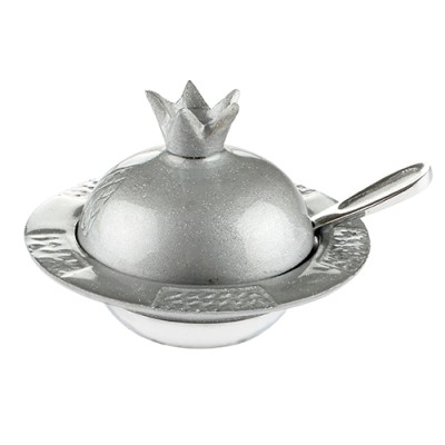 Honey Dish Aluminum Grey