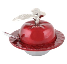 Honey Dish Aluminum Apple