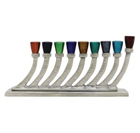 Menorah Aluminum Colorful 