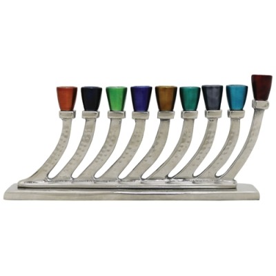 Menorah Aluminum Colorful 